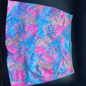 Vibrant Floral Print Skirt